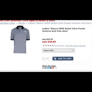 Postal clerk shirt brand new with tags